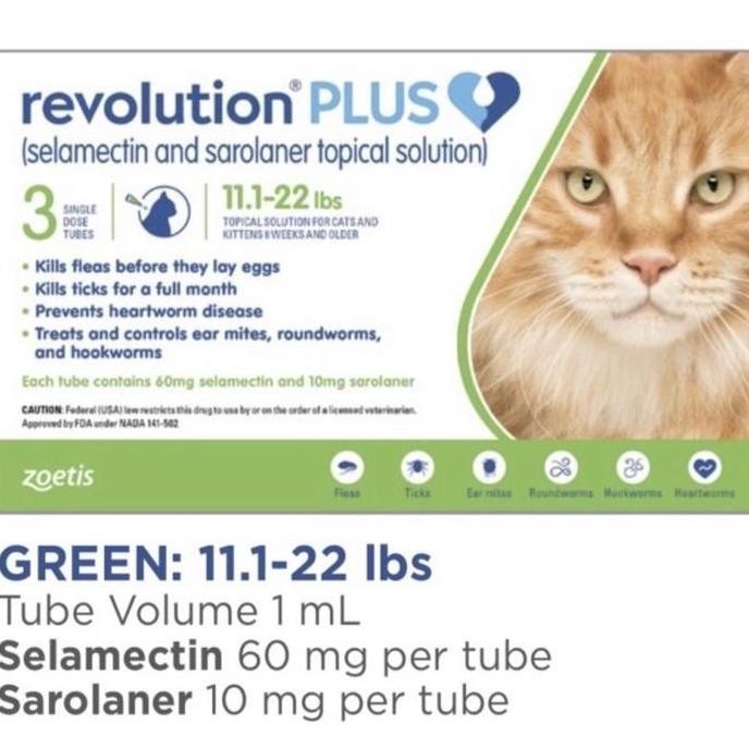 

Revolution Plus Green For Cat 5.1-10Kg Per Box Isi 3