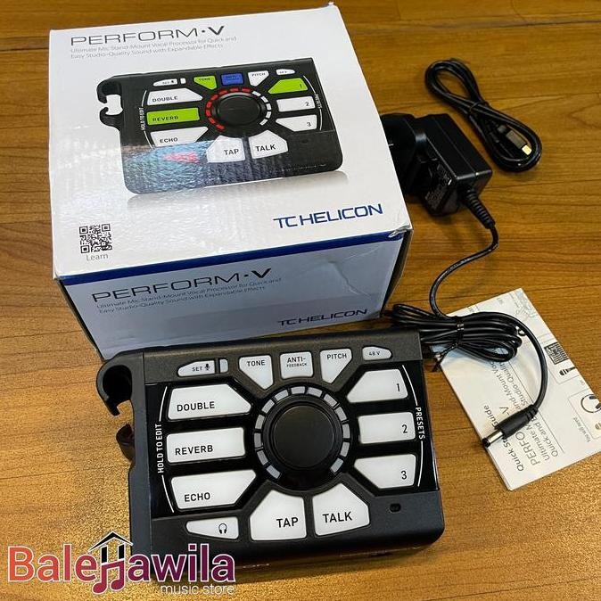 Efek Vokal Tc Helicon Perform V Vocal Effect Mount Vokal Processor