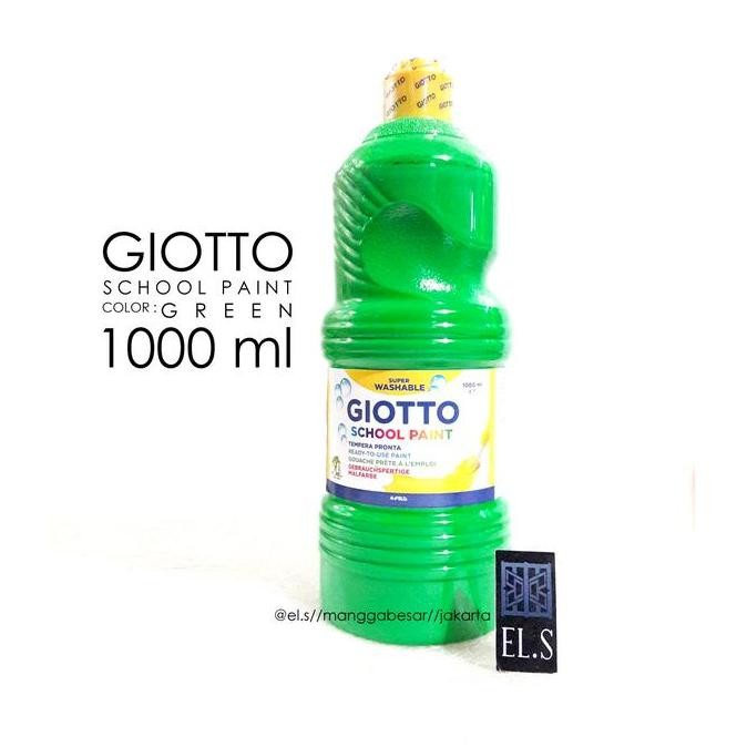 

Giotto School Paint Green 1000 Ml ( Cat Poster )