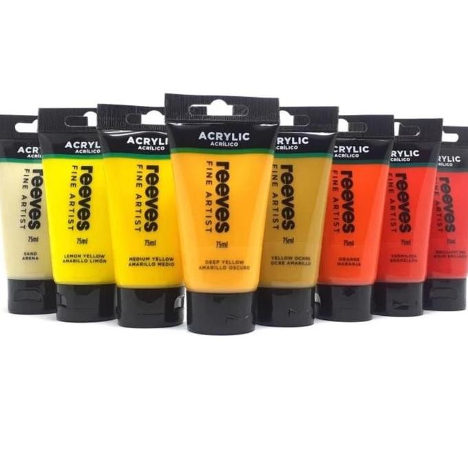 

Reeves Acrylic Colour 75 Ml Rose Red