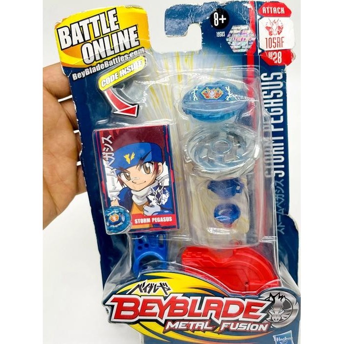 Original Beyblade Metal Fusion Storm Pegasus BB 28 105RF with