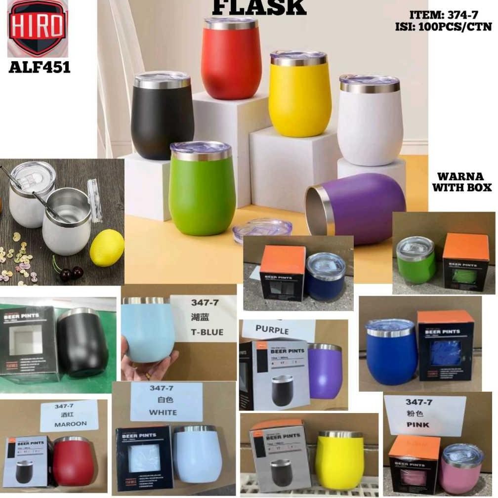 TIDAK TERIMA KOMPLAIN gelas mug thermos telur egg flash indihe kode 374-7 satuan promosi4 jam panas,