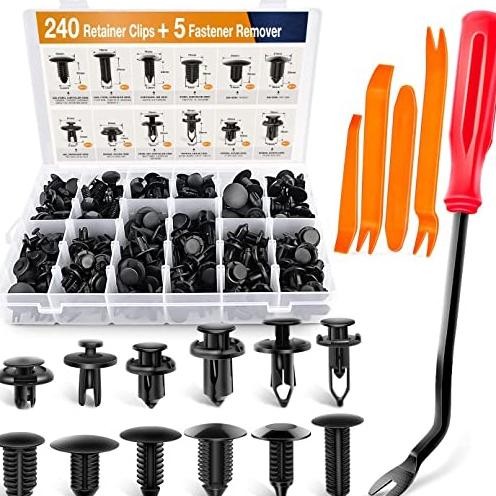 GRATIS ONGKIR Baut Rivet Mobil Universal Snap Joint Clips 240PCS - Baut - Baut Rivet Universal Car -