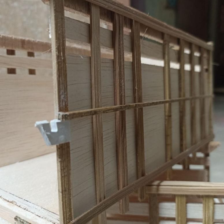 Fuz-611 Kode V89Y Bak Truk Miniatur  Untuk Truk Plastik Dan Sejenisnya  Terbuat Dari Triplek