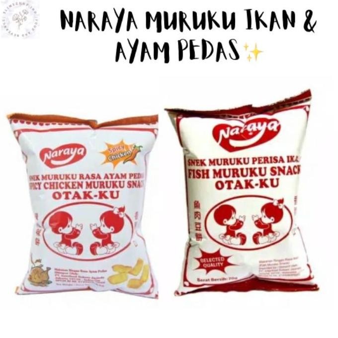 

JB Naraya Snek Muruku Perisa Ikan, Rasa Ayam Pedas 65 gram None