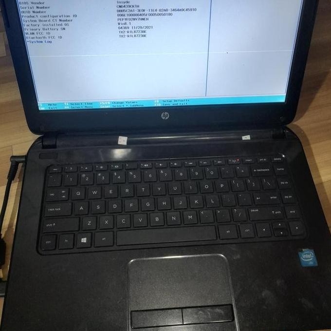 Jual mainboard hp 14 notebook pc
