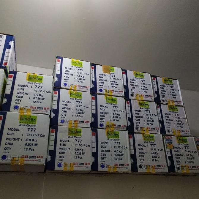 

Order Bindex Semua Ukuran ( 717, 777, 727)