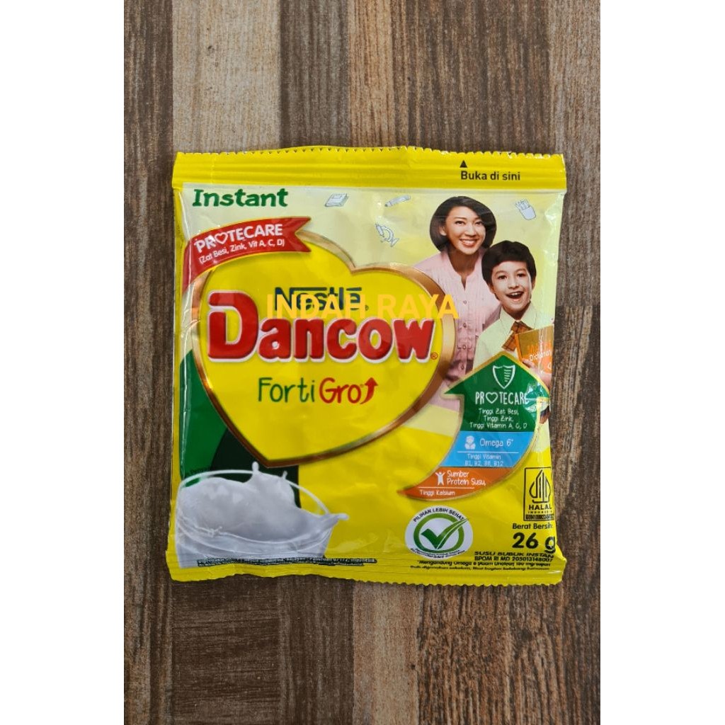 

SUSU BUBUK NESTLE DANCOW FORTI GRO 26G /rtg (10bks)