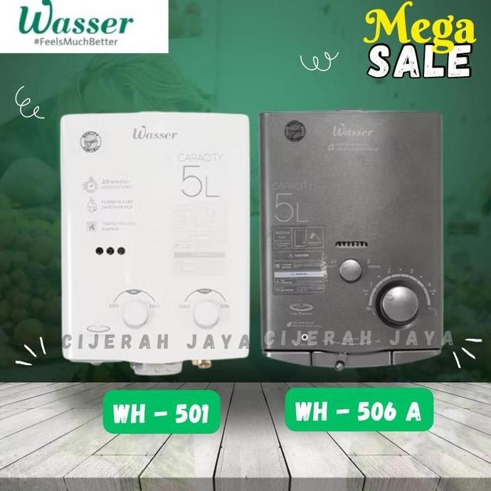 Water Heater Wasser Wh 506 A Wh-506A Wh506A / Pemanas Air Gas Wasser Wh-506 A