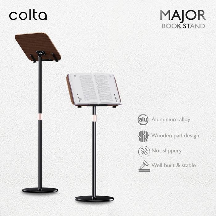 

Colta Major Book Stand Dudukan Penjepit Penyangga Tatakan Buku