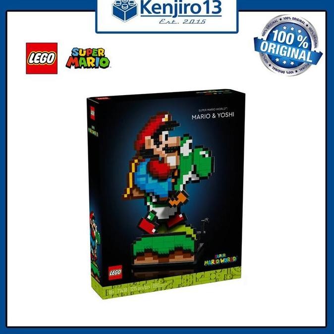 Lego Super Mario 71438 Super Mario World: Mario & Yoshi