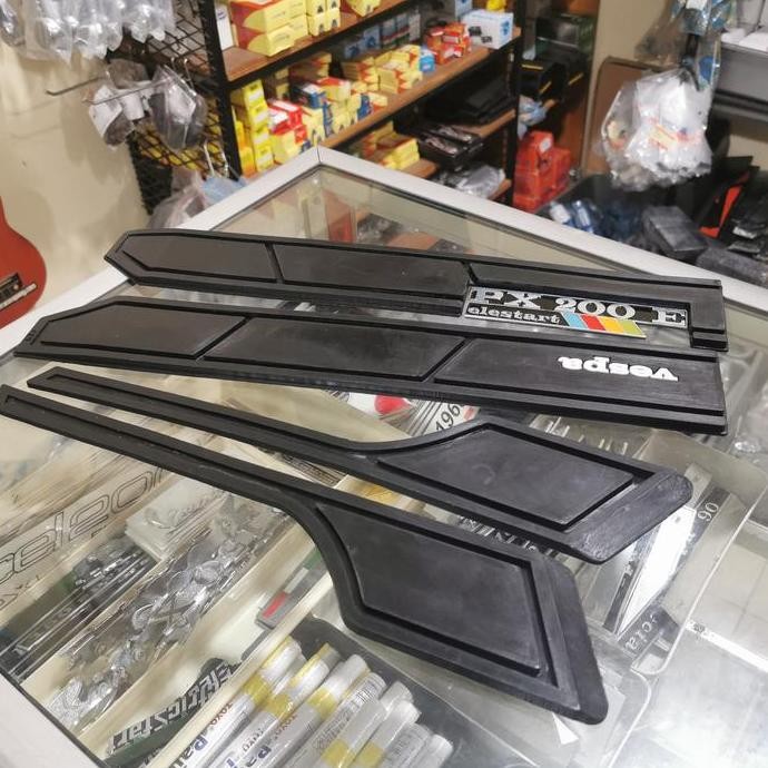 Trim tepong spakbor px utah set emblem PX 200 E vespa Spartan PX 200