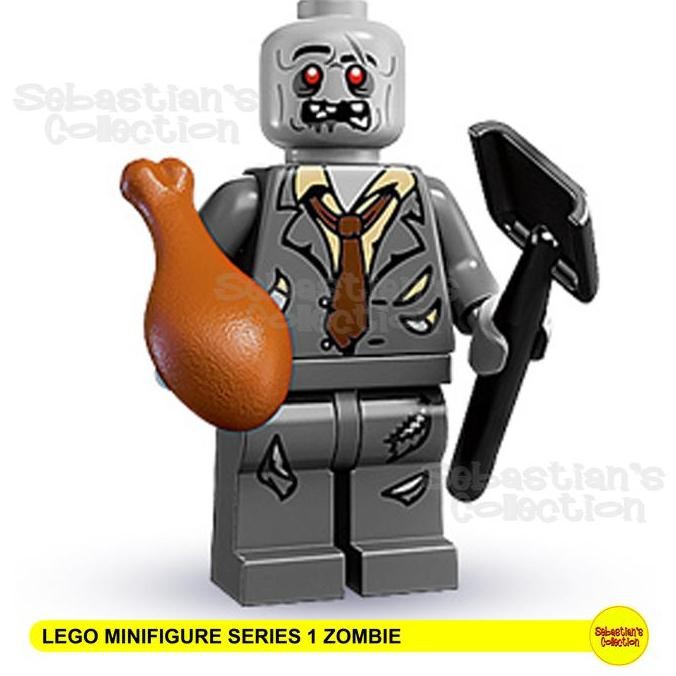 Lego Minifigure Series 1 Zombie