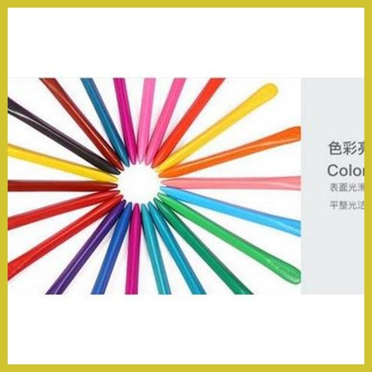 

(VIRAL PRODUK) (CP) HIGH QUALITY CRAYON LAB NON TOXIC CRAYON TRIANGULAR CRAYON LAB TRIANGLE CRAYON PLASTIK ANTI AIR ANTI KOTOR SIAP KIRIM