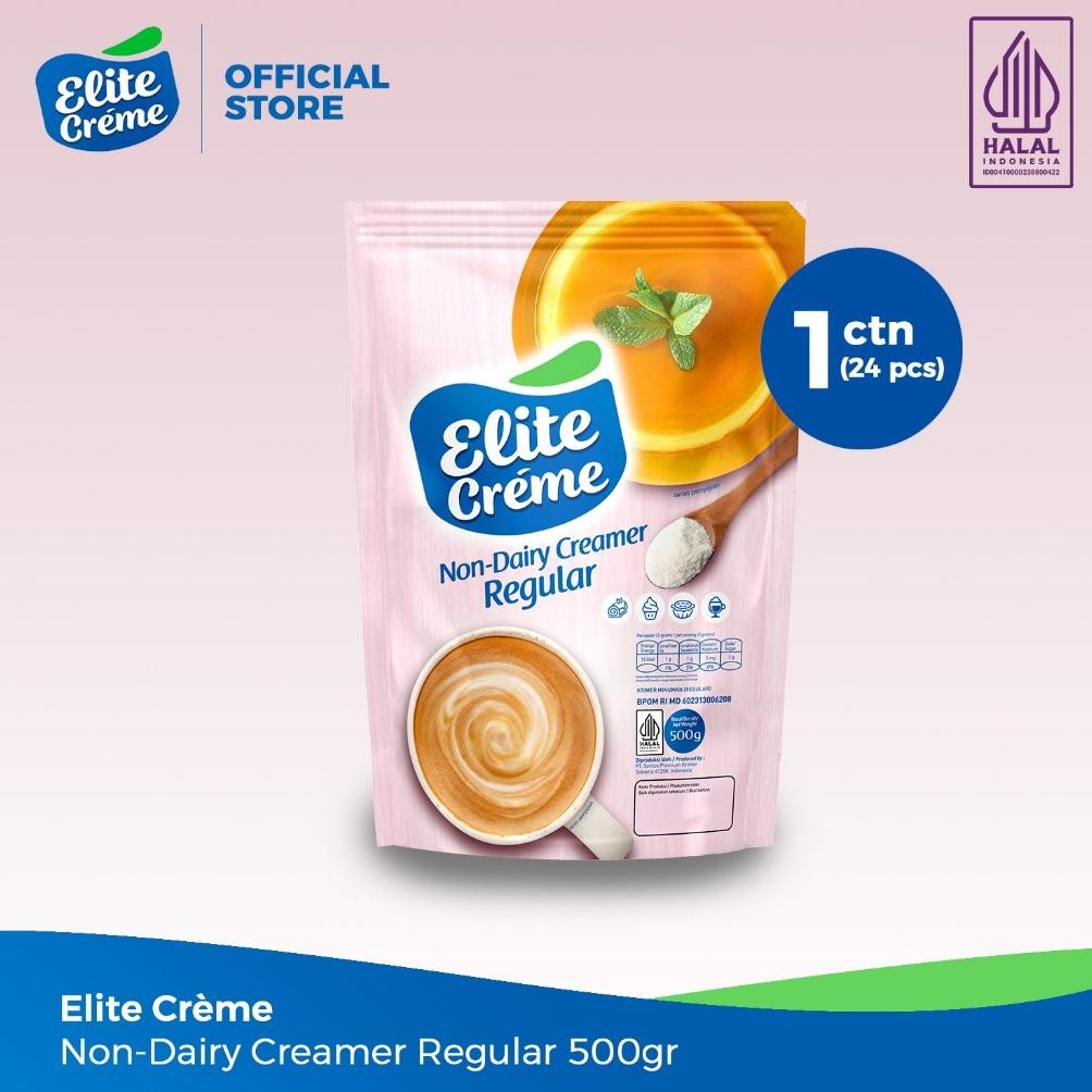 

NO_MORE Elite Creme Non Dairy Creamer Regular 500gr - 1 ctn (Isi 24)