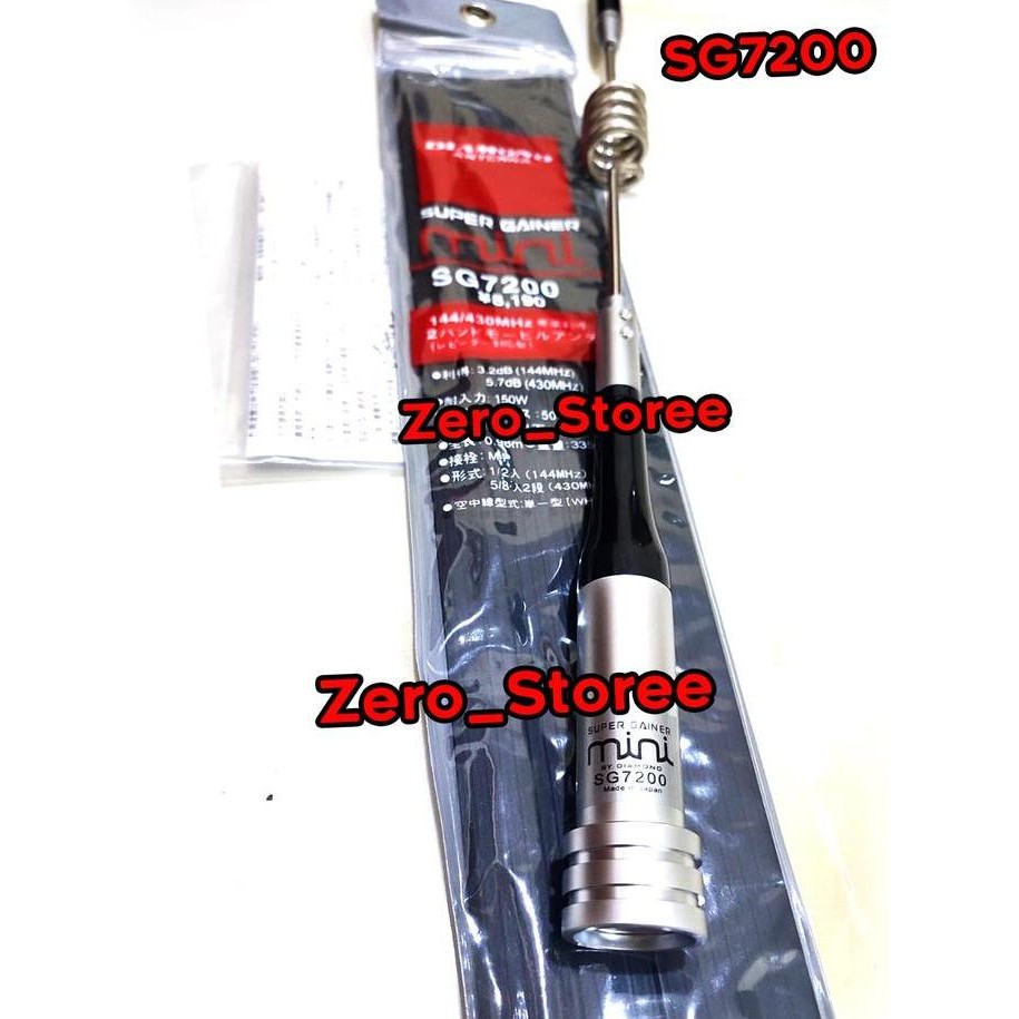 Antena Mobil Rig Diamond Sg7200 Super Gainer Mini Sg-7200 Ht Sg 7200