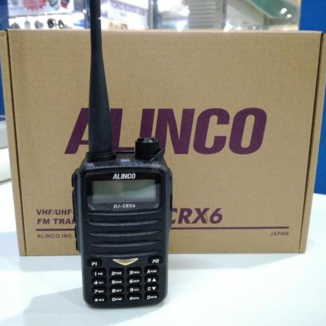 Ht Alinco Dj Crx-6 Dualband Vhf/Uhf 350Mhz Ori Alinco Dj-Crx6 Crx 6