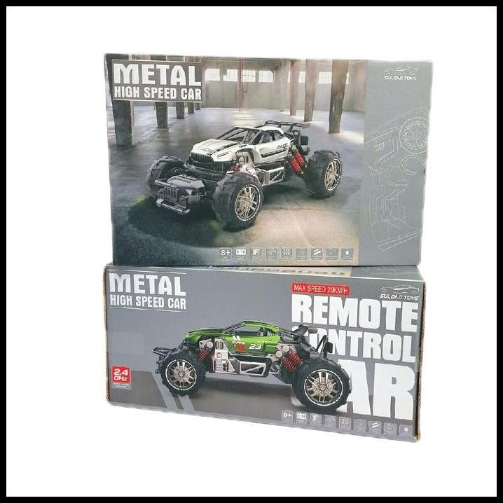 [capt] Mainan Anak RC Mobil Off Road Bahan Metal ~ RC METAL HIGH SPEED Balap Ban