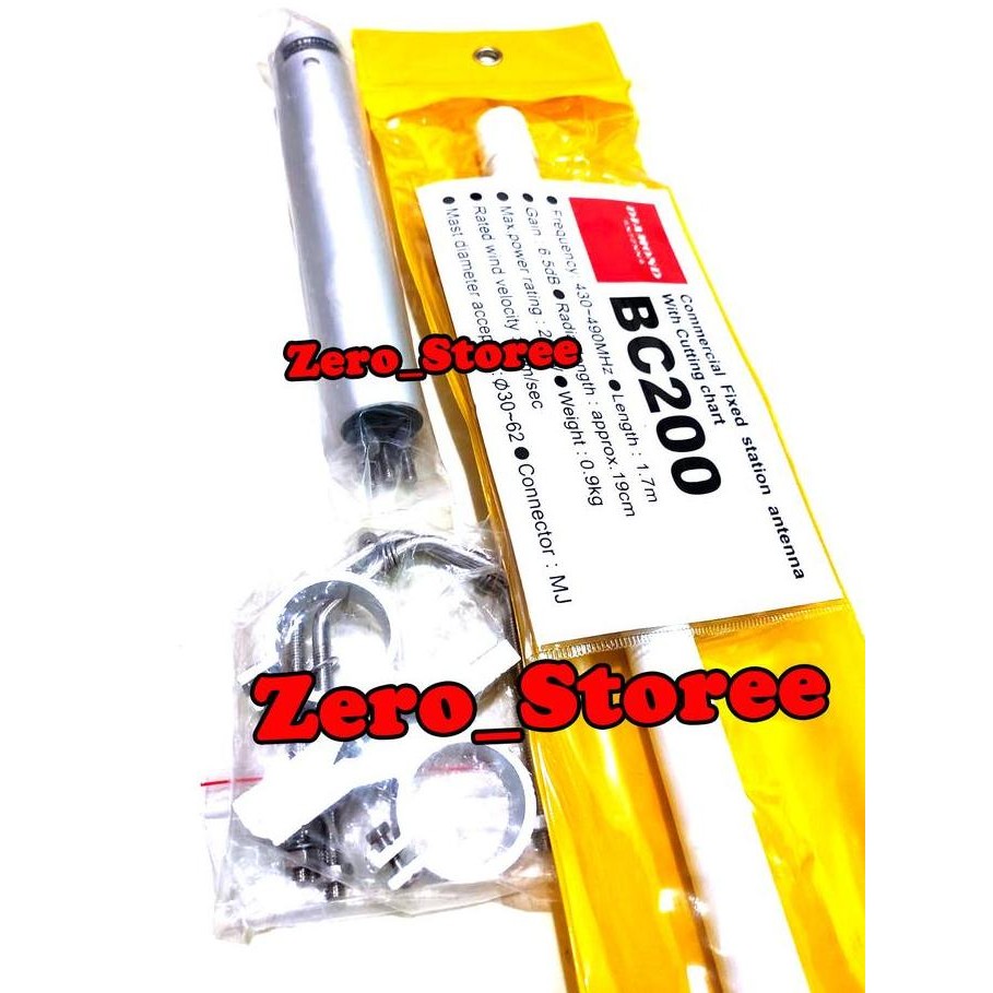 Diamond Bc-200 Antena Base Uhf 430-490 Gedung Bc 200 200 Bc200 Bc 200