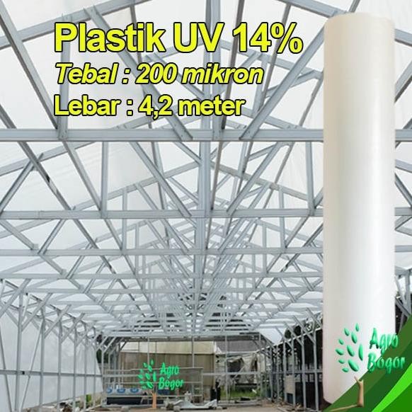 Plastik UV Lebar 4 meter, Plastik UV eceran Nugi