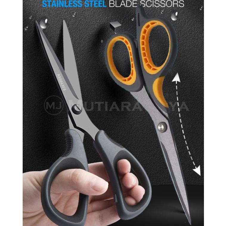 

MG Gunting Kertas Stainless Steel Anti Karat Pemotong Serbaguna Scissor Nugi