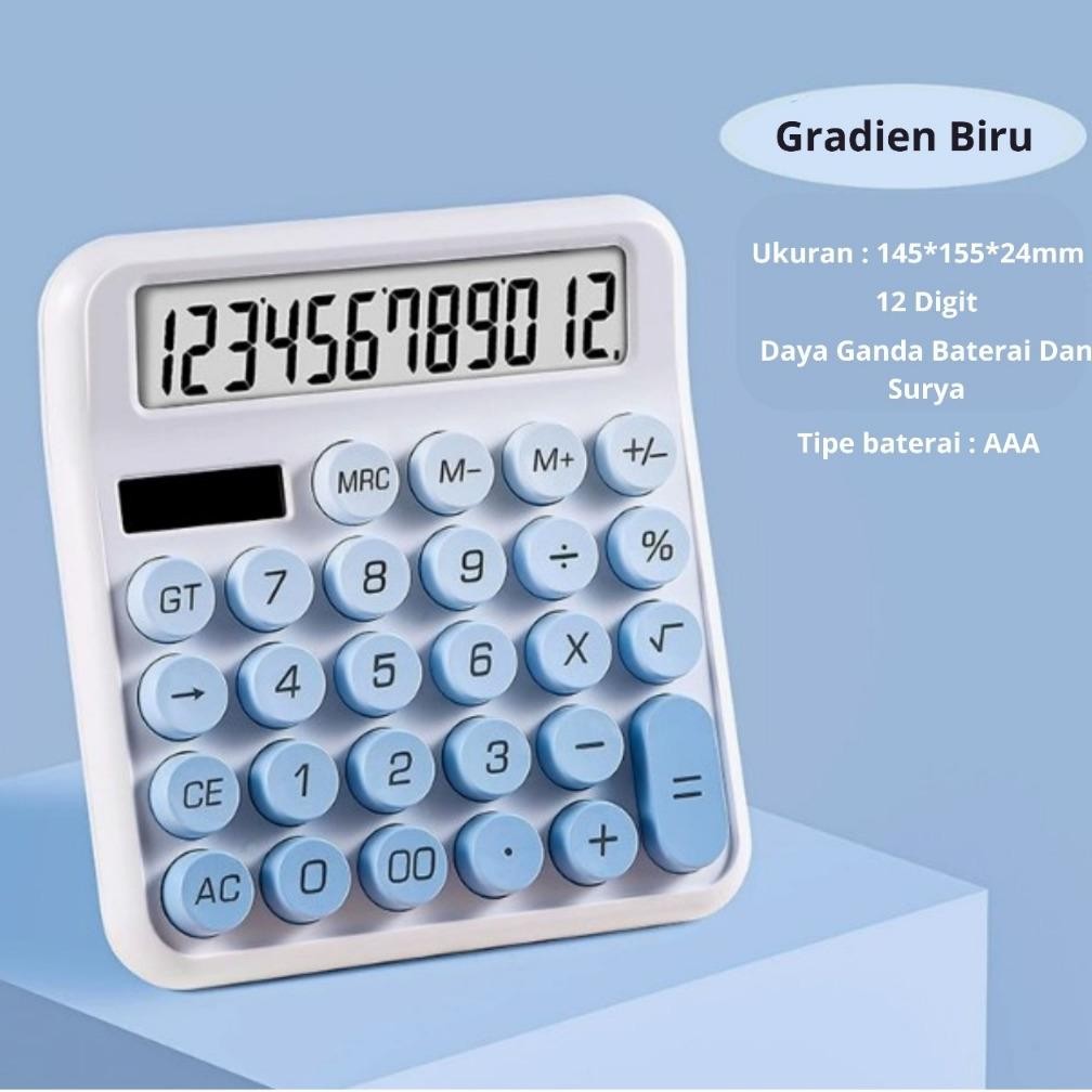 

Kalkulator Daya Ganda Baterai dan Surya 12 Digit Nugi