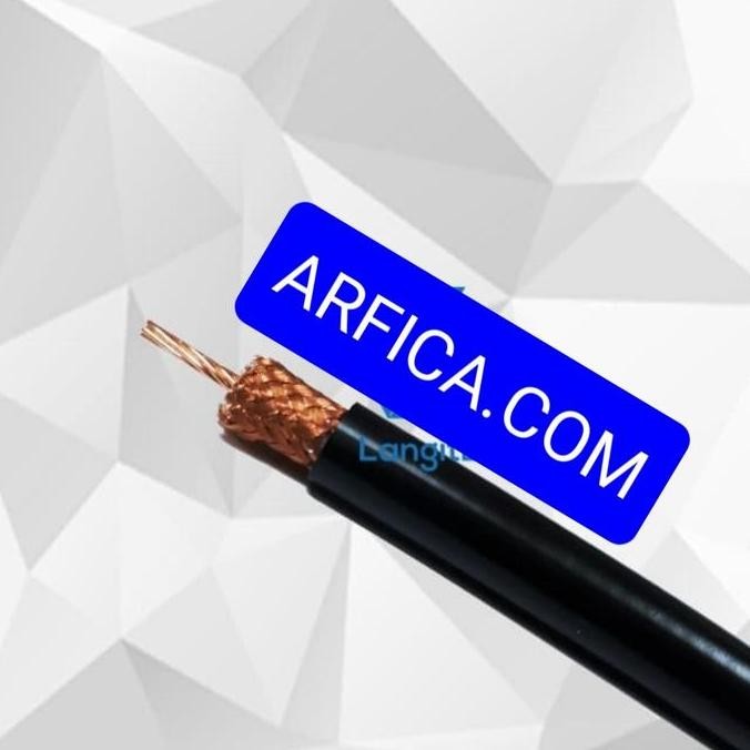 Kabel Rg8 Serabut Black Sme - Kabel Radio Komunikasi Rg8 Serabut