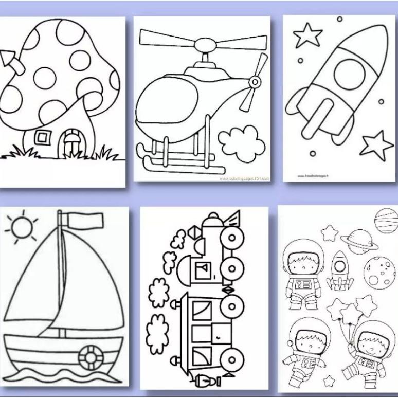 

20PCS MEWARNAI STEREFOAM Nugi