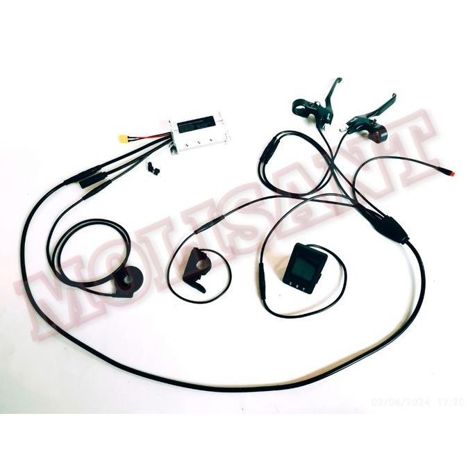 Baru Controller Lcd Kit Bldc Waterproof Untuk Sepeda Listrik Ebike
