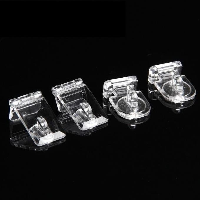 Kunci Gembok Akrilik Bening / Engsel Overrpall Lach / Engsel Gembok Overpal Transparan