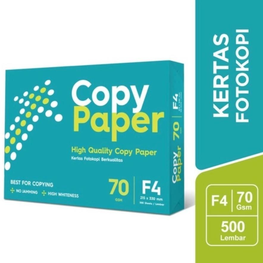

Kertas HVS Copy Paper A4 /F4 70 Gsm / 1 Rim HVS CopyPaper A4/F4 70 Gram Nugi