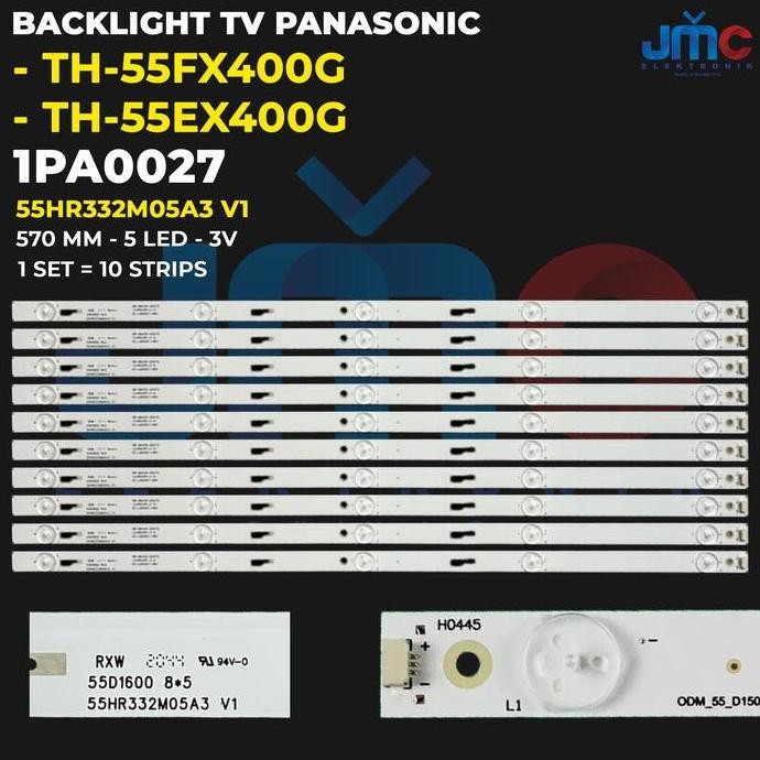 Backlight Tv Panasonic Th-55Fx400g 55Fx400 Th55Fx400g 5 mata kancing