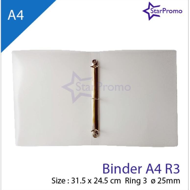 

Binder Plastic A4 Ring 2 / 3 / 4 / 30 Nugi