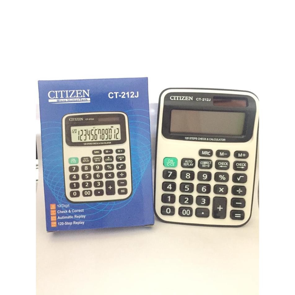 

kalkulator / calculator citizen CT-212J Nugi