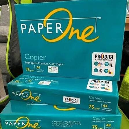 

Kertas HVS A4 75 Gram 1 Rim Putih PP Lite Nugi