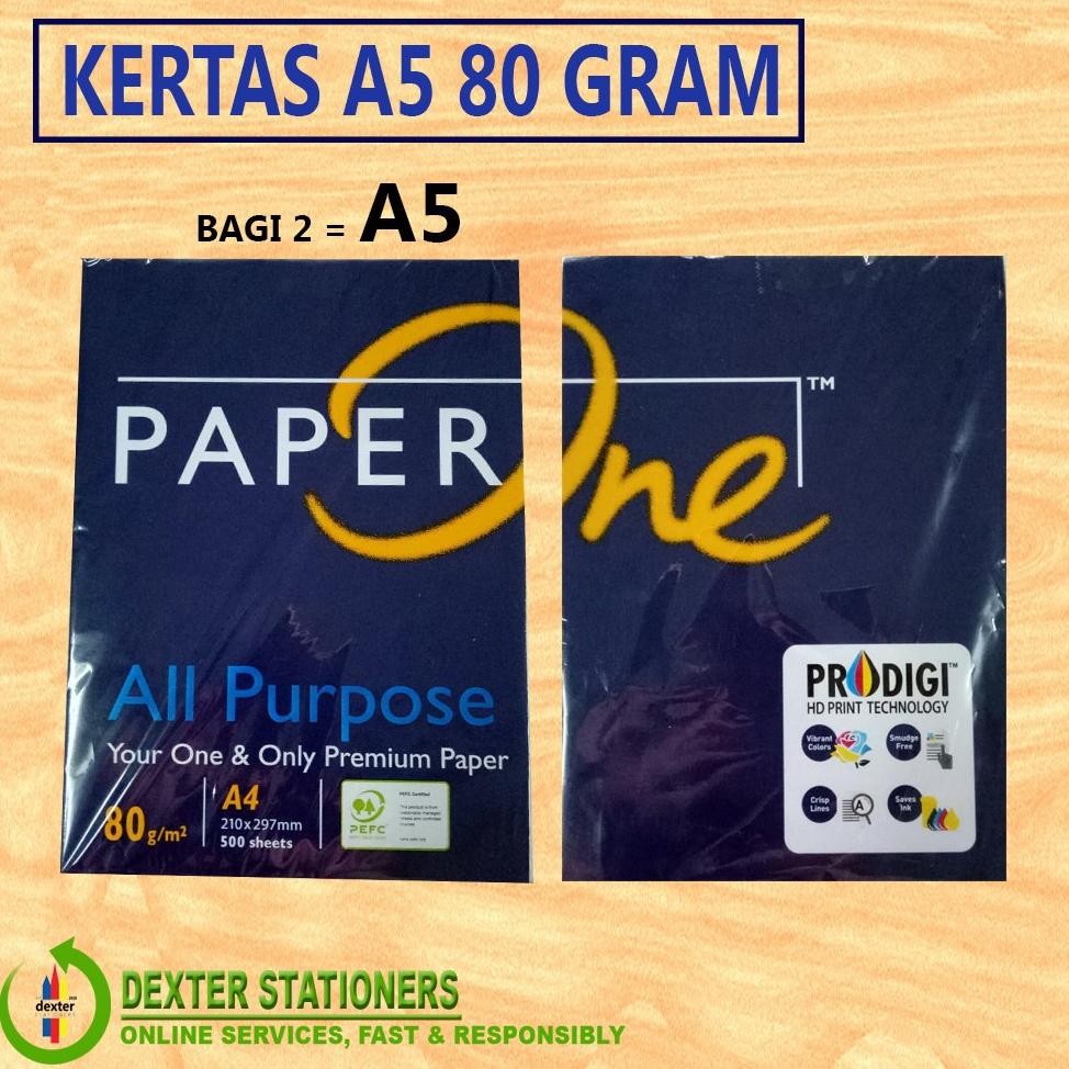 

KERTAS HVS A5 80GRAM | KERTAS A5 80GR COCOK UNTUK PRINT RESI DAN INVOICE ONLINE Nugi