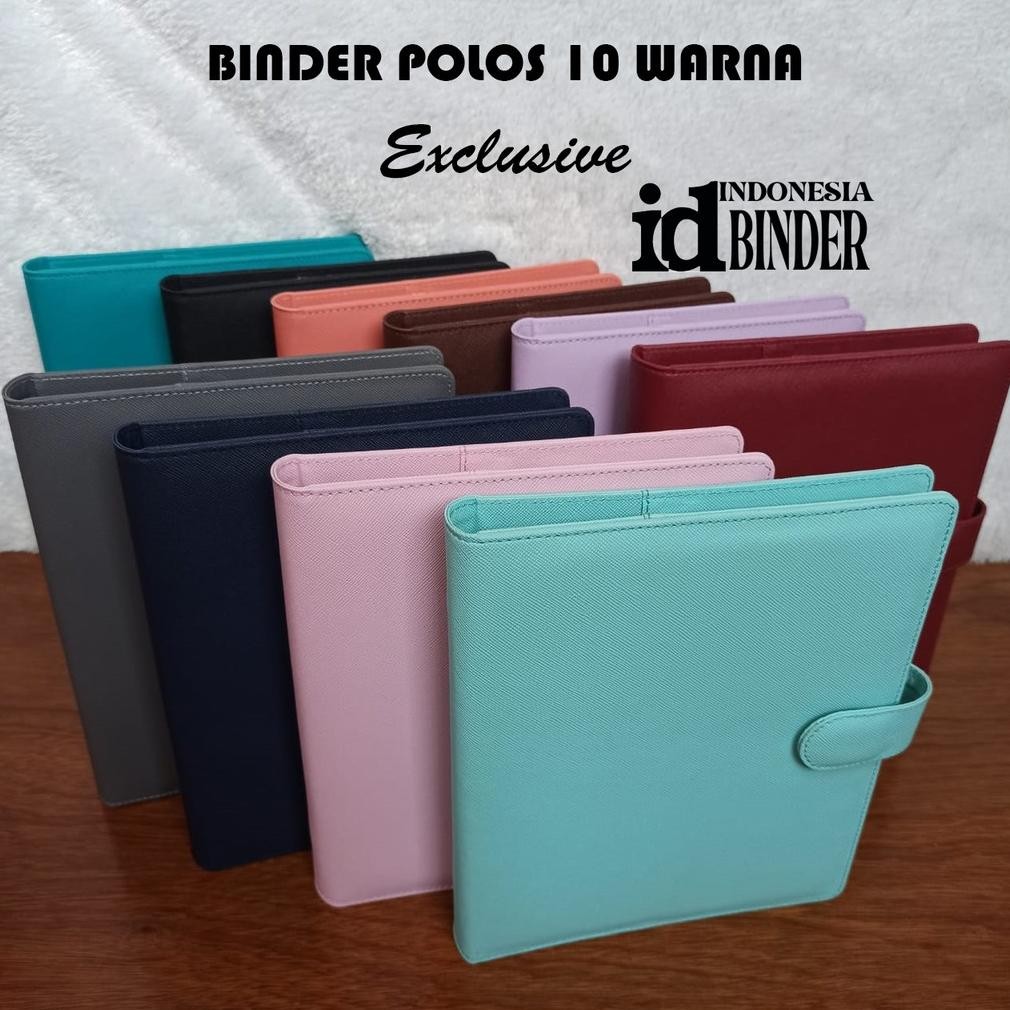 

BINDER POLOS EXCLUSIVE 12 WARNA PILIHAN A5 DAN B5 Nugi