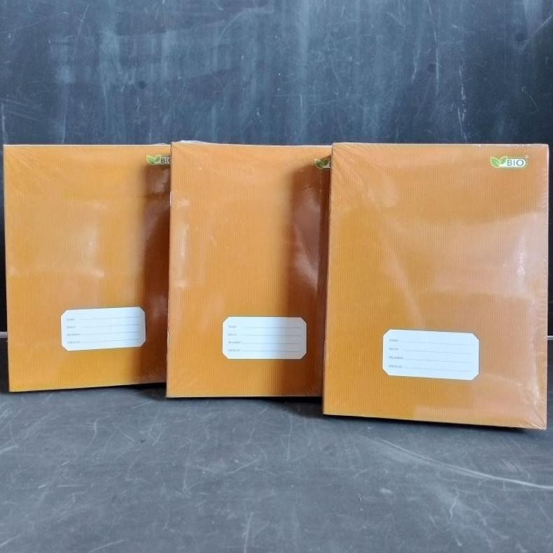 

Buku Tulis BIO 38 Lembar Kraft ( Pak 10 Buku ) [ Original ] Nugi