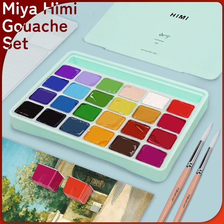 

Miya Himi Gouache Set 18/24 Warna 30ml Cat Untuk Cat Air Nugi