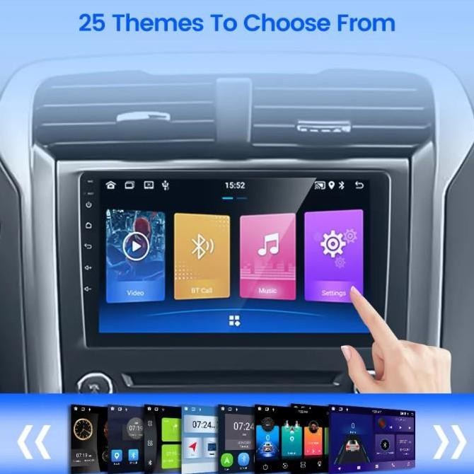 Headunit Android Single Din Bluetooth Android 10 inch 4GB RAM 32GB ROM