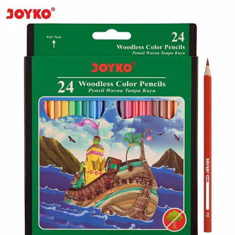 

Pensil Warna Joyko 24 Warna Nugi