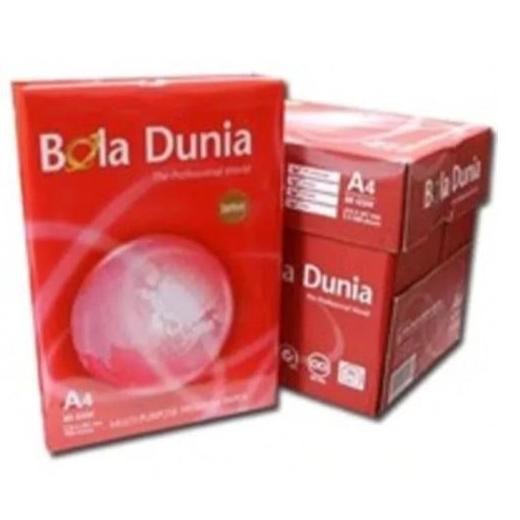 

[Grab/Gojek] Termurah!! Kertas Fotocopy Print A4 80 G Bola Dunia Box Dus Nugi