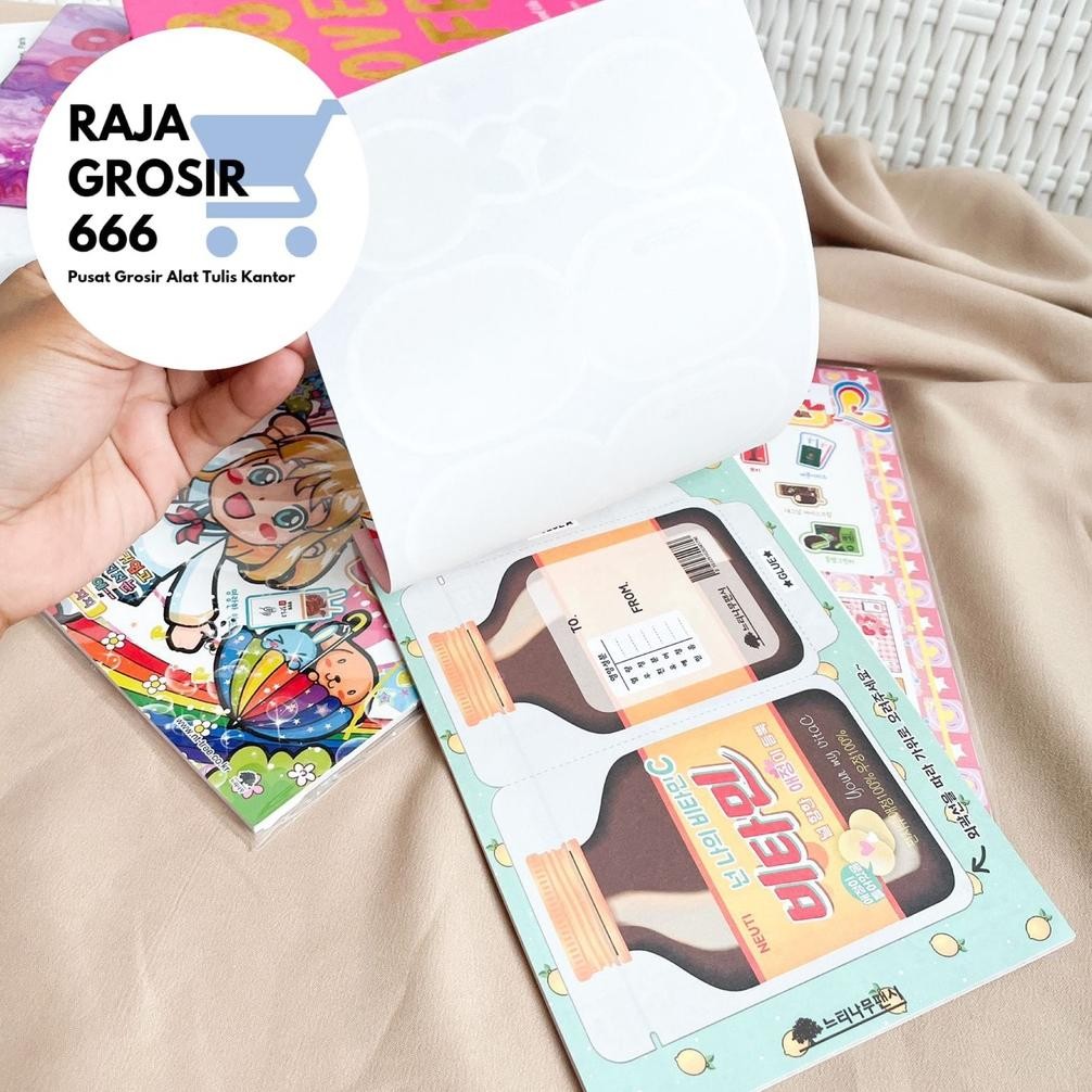 Buku Origami Korea Korean Bentuk Makanan Papercraft Book Buku Lipat Bentuk Makanan Lucu Mainan Anak 