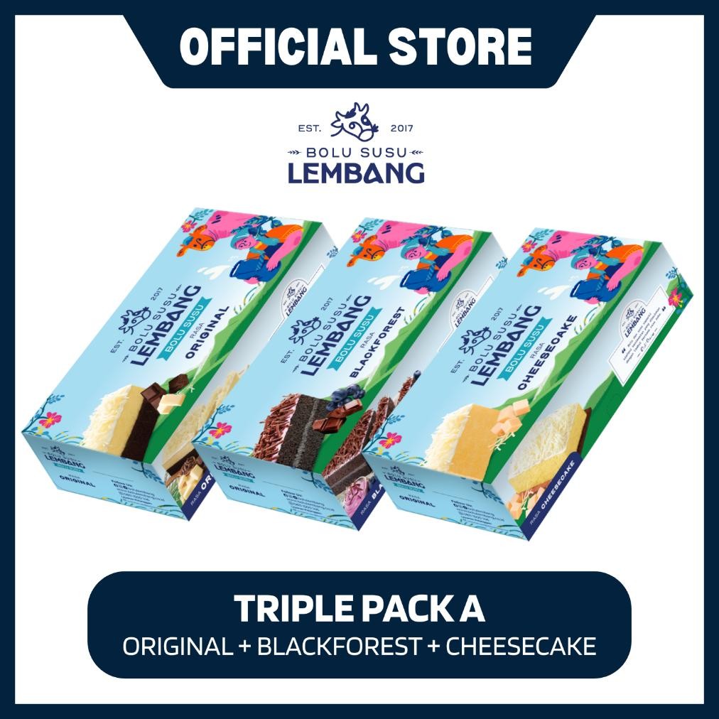 

NO_MORE Triple Pack A (Reguler - Original + Blackforest + Cheese Cake)