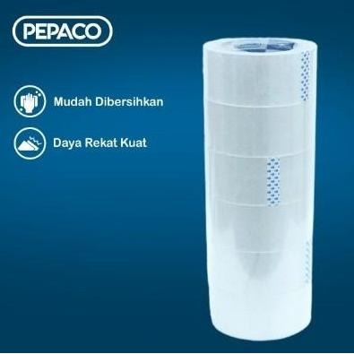 

$+$+$+$+] Pepaco Lakban / Plakban / Isolasi Bening uk. 2 inch x 90 yard (1 slop)