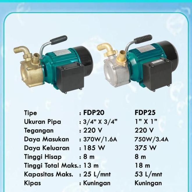 Pompa Oli Solar Firman Fdp 25Hd