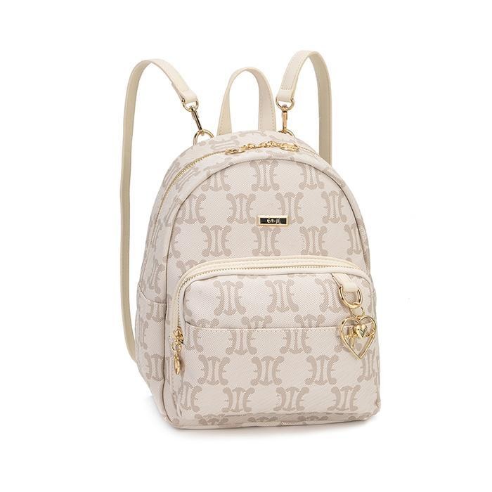 AB En-ji Niomi Tas Ransel Wanita - Cream