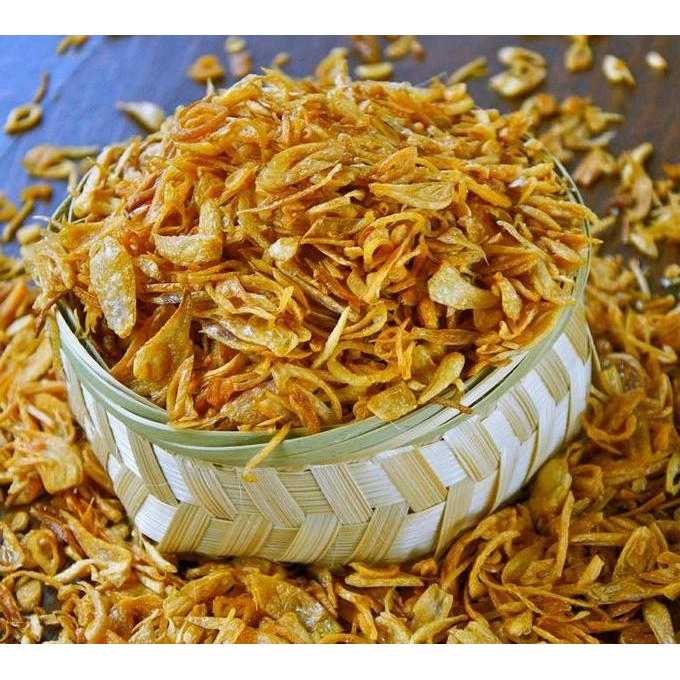 

Diskon! Bawang Goreng Asli Brebes 1 Kg - Tanpa Campuran, Gurih & Renyah