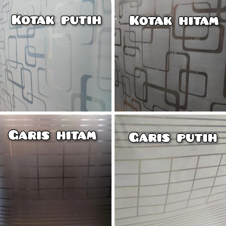 Fiber pagar plastik penutup pagar motif minimalis Nugi