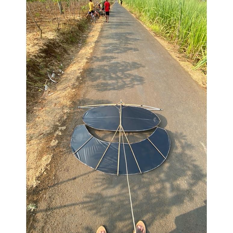 fs-6 Aw89 Layangan Gapangan VIRALL Gapangan Ludoyo Model Semok Hanya Rangka Rakit Sendiri Berkualita